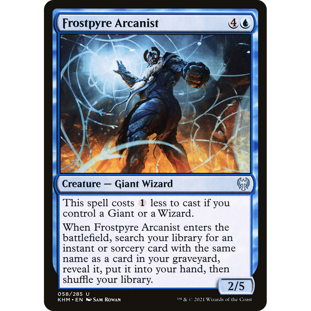 Frostpyre Arcanist (KHM-058) - Kaldheim Foil