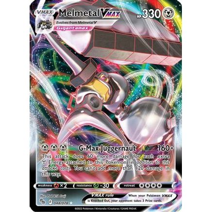 Melmetal VMAX 48/78 - Pokemon GO Holofoil
