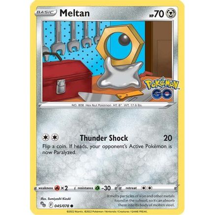 Meltan 45/78 - Pokemon GO Reverse Holofoil