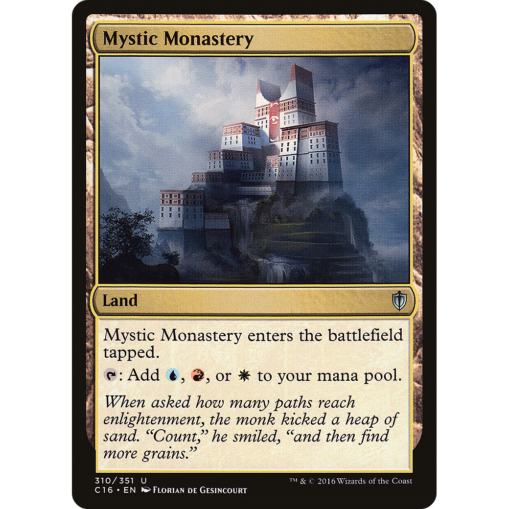Mystic Monastery (C16-310) - Commander 2016