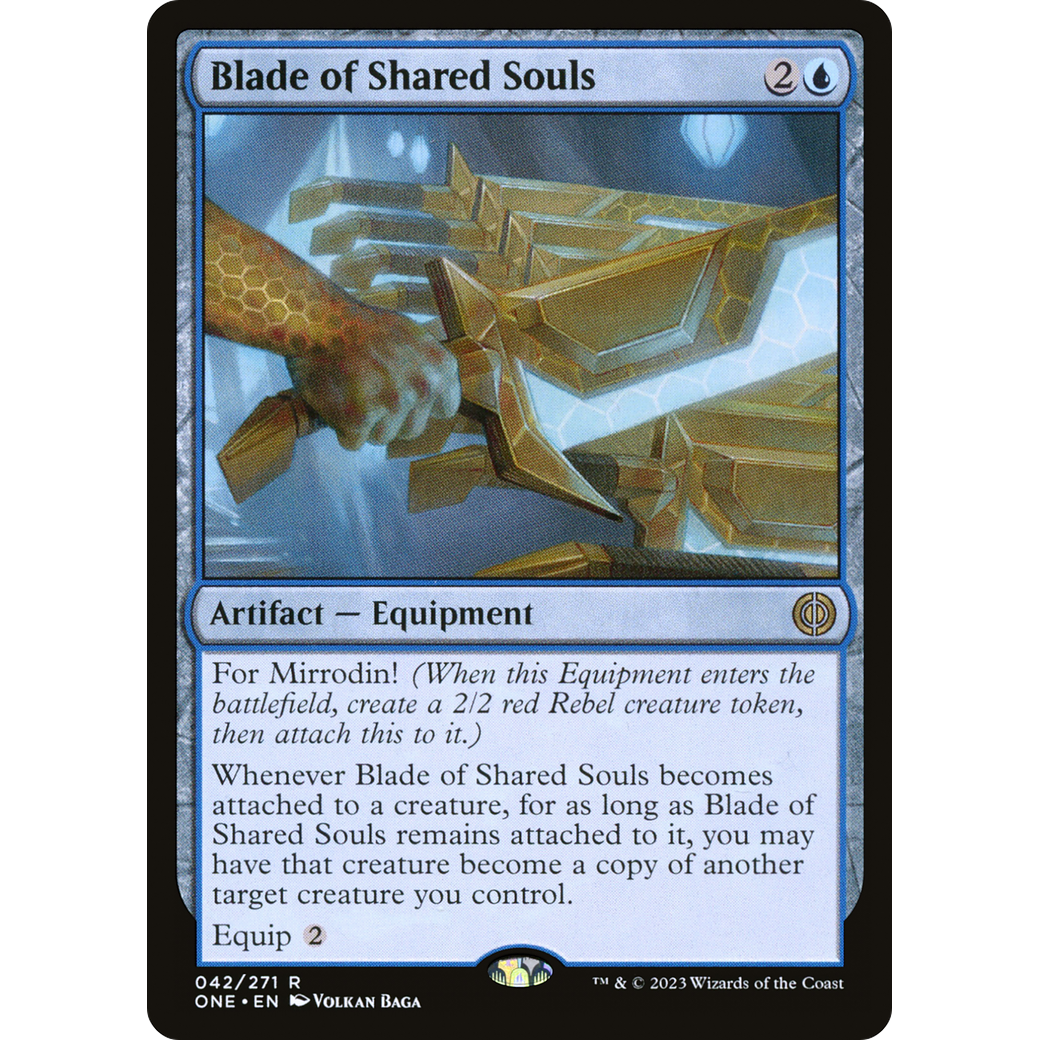Blade of Shared Souls (ONE-042) - Phyrexia: All Will Be One Foil