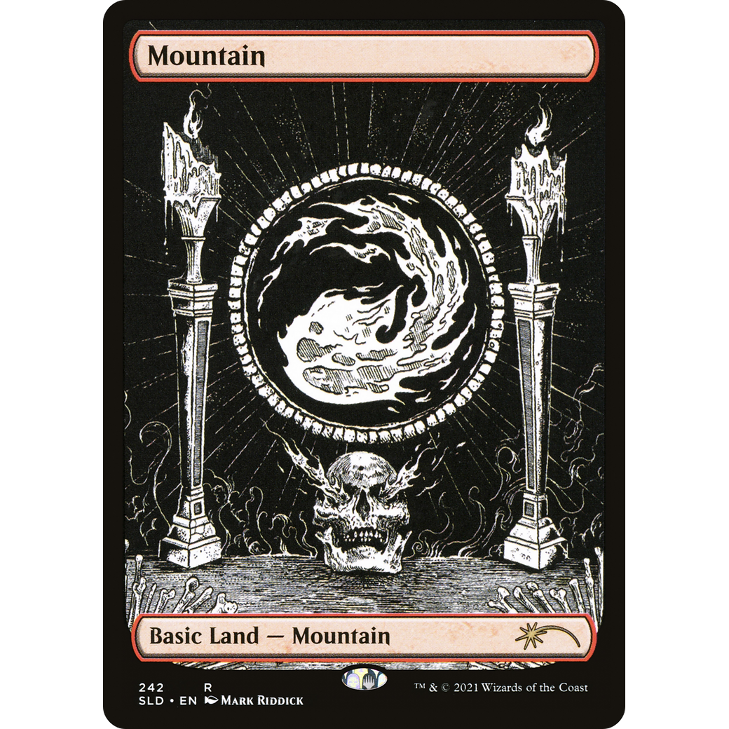 Mountain (Crushing Brutality) (SLD-242) - Secret Lair Drop Foil