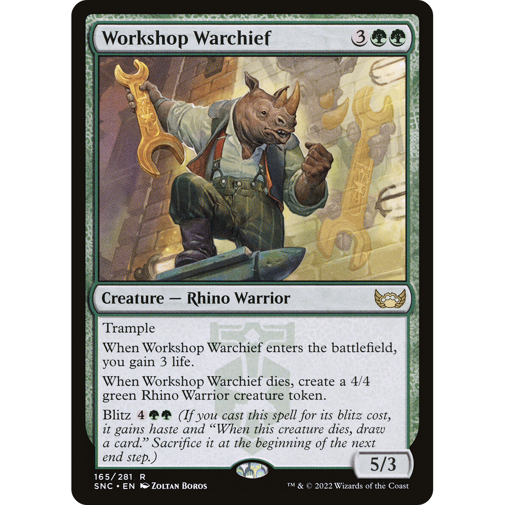 Workshop Warchief (SNC-165) - Streets of New Capenna