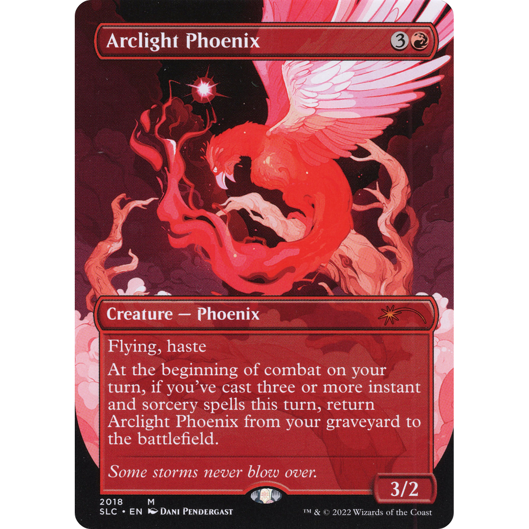 Arclight Phoenix (SLC-2018) - Secret Lair Countdown Kit (Borderless) Foil