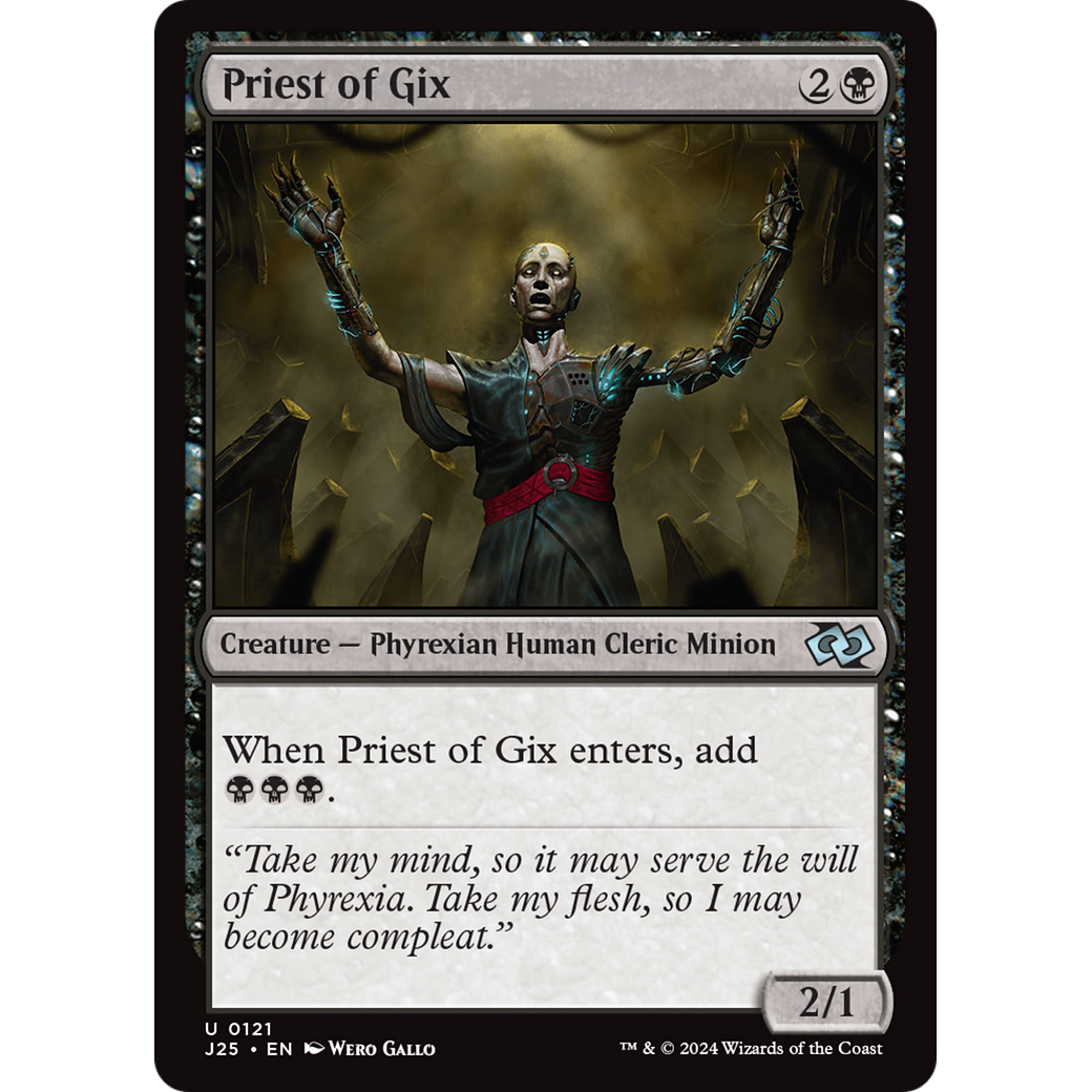 Priest of Gix (J25-121) - Foundations Jumpstart