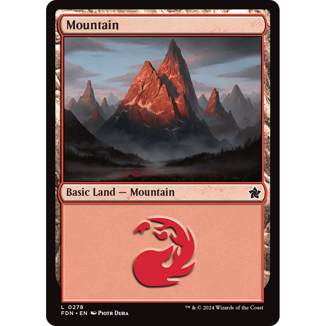 Mountain (FDN-278) - Foundations Foil