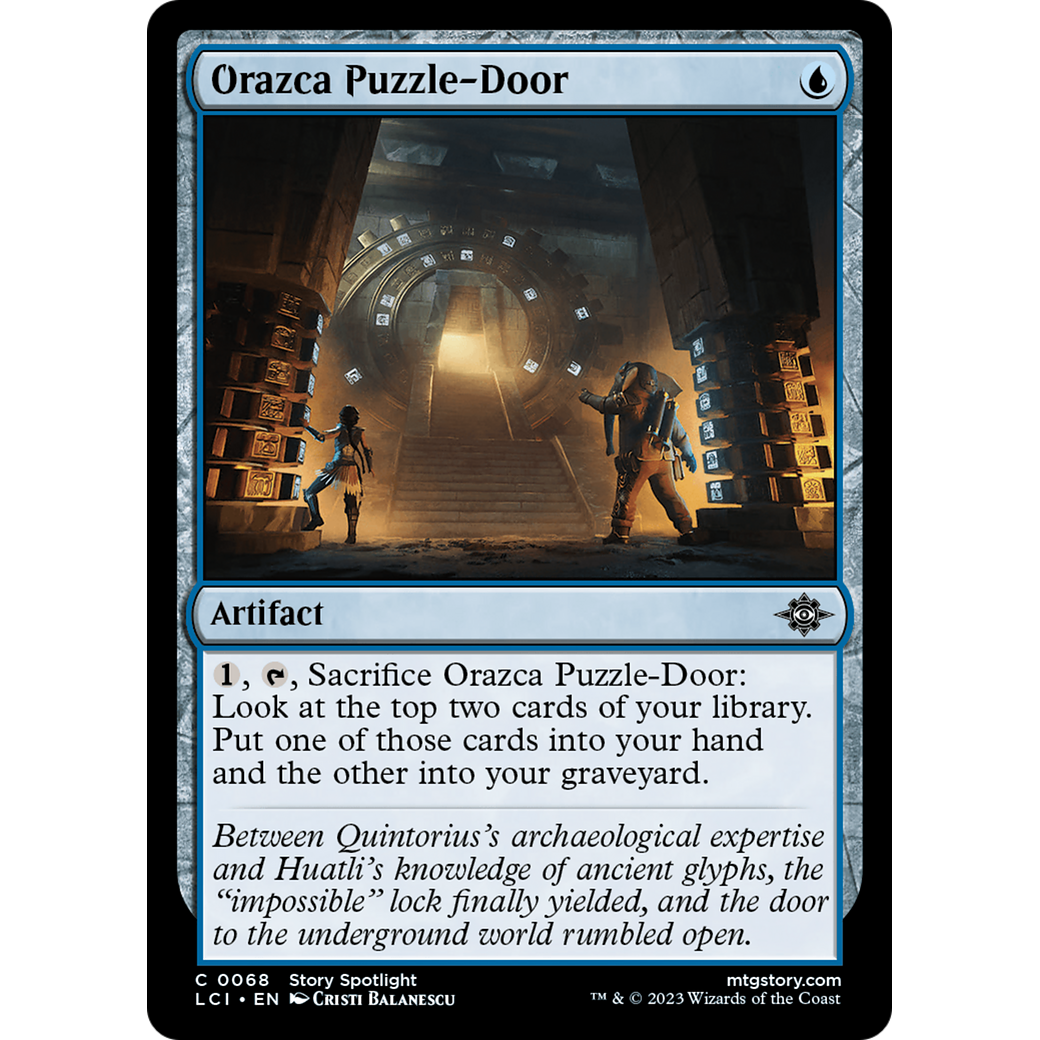 Orazca Puzzle-Door (LCI-068) - The Lost Caverns of Ixalan Foil