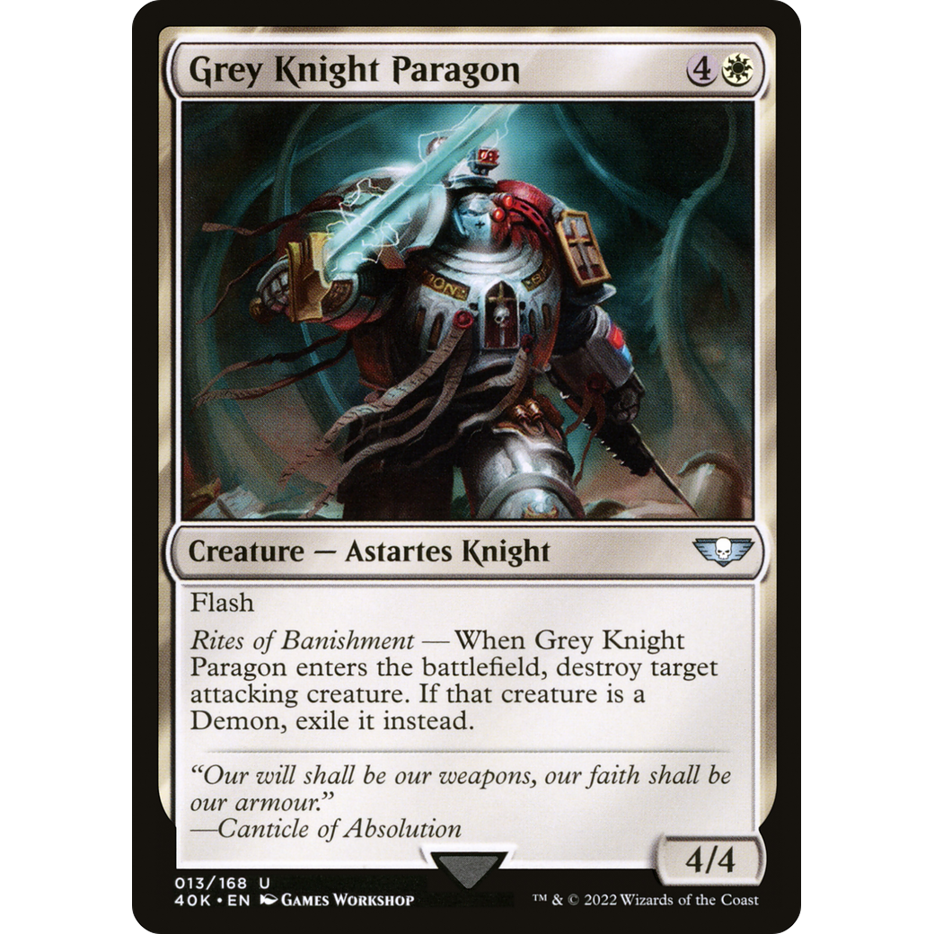 Grey Knight Paragon (40K-013) - Warhammer 40,000 Commander
