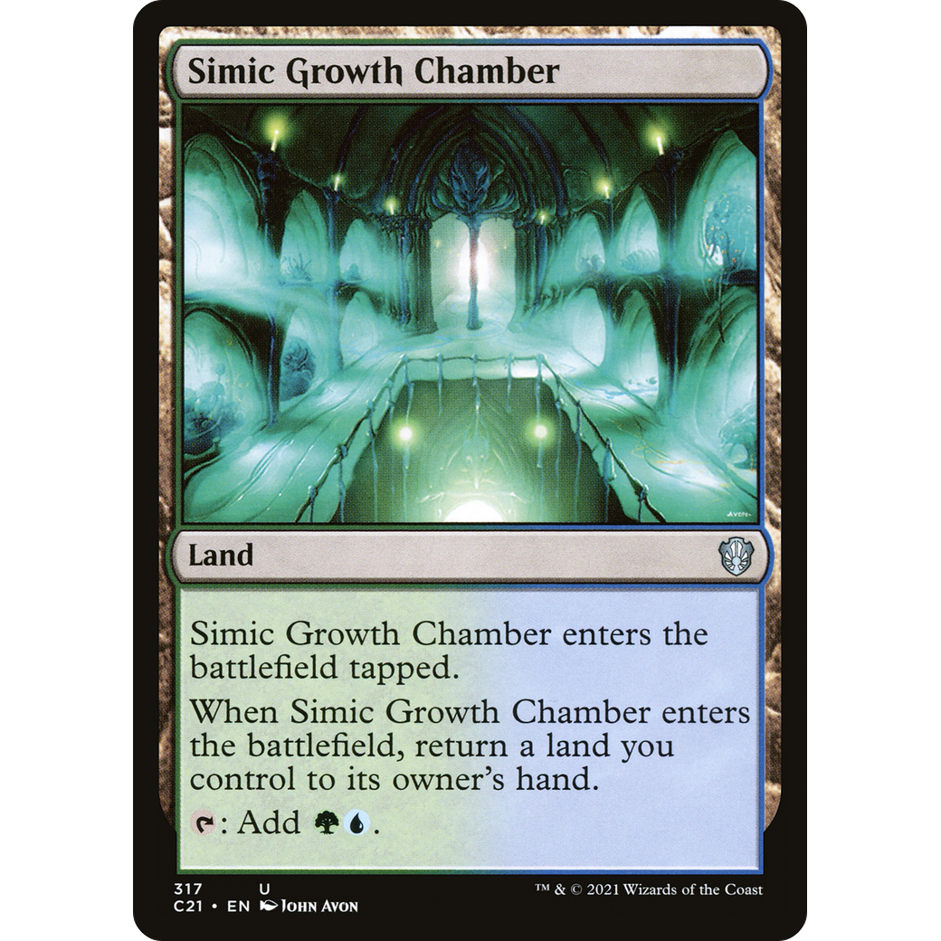 Simic Growth Chamber (C21-317) - Commander 2021
