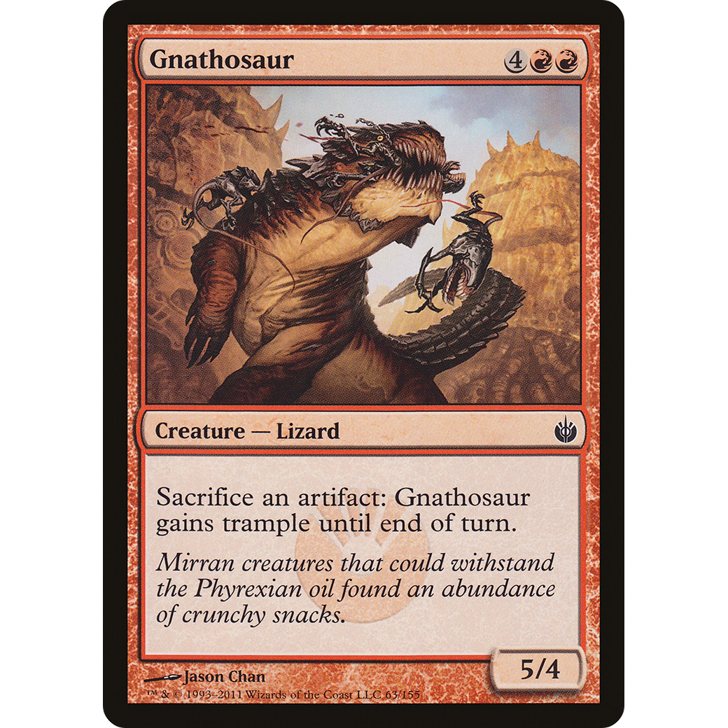 Gnathosaur (MBS-063) - Mirrodin Besieged