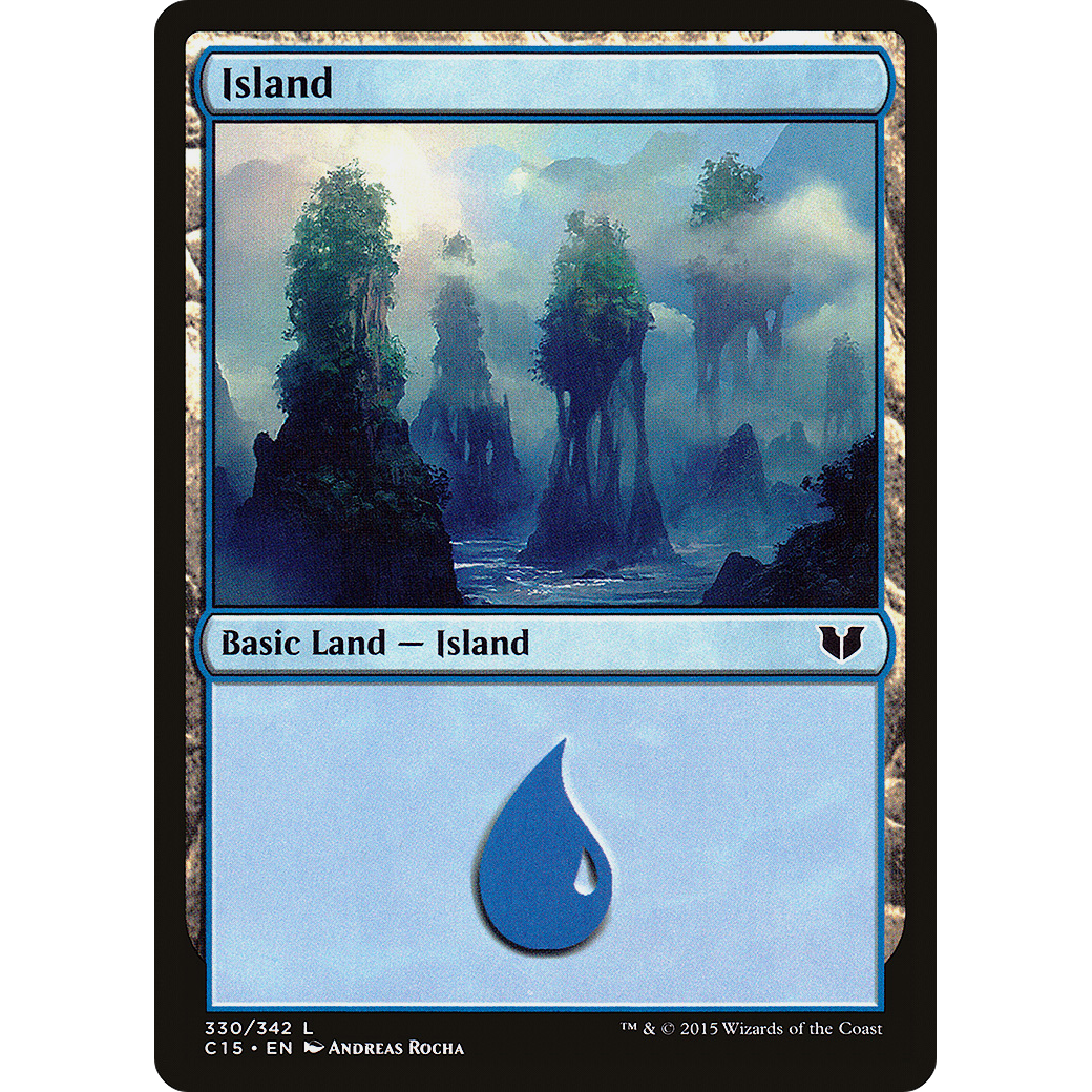 Island (330) (C15-330) - Commander 2015