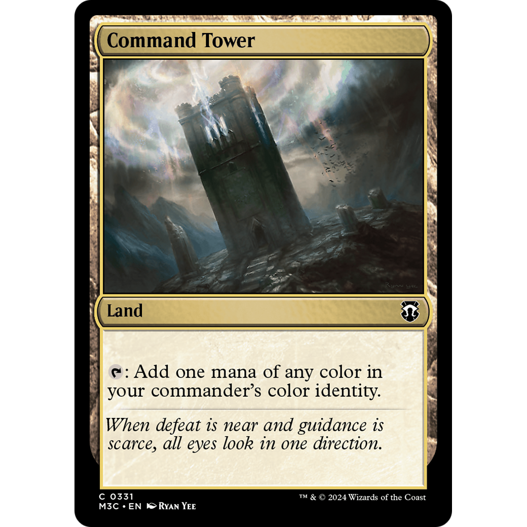 Command Tower (M3C-331) - Modern Horizons 3 Commander Foil