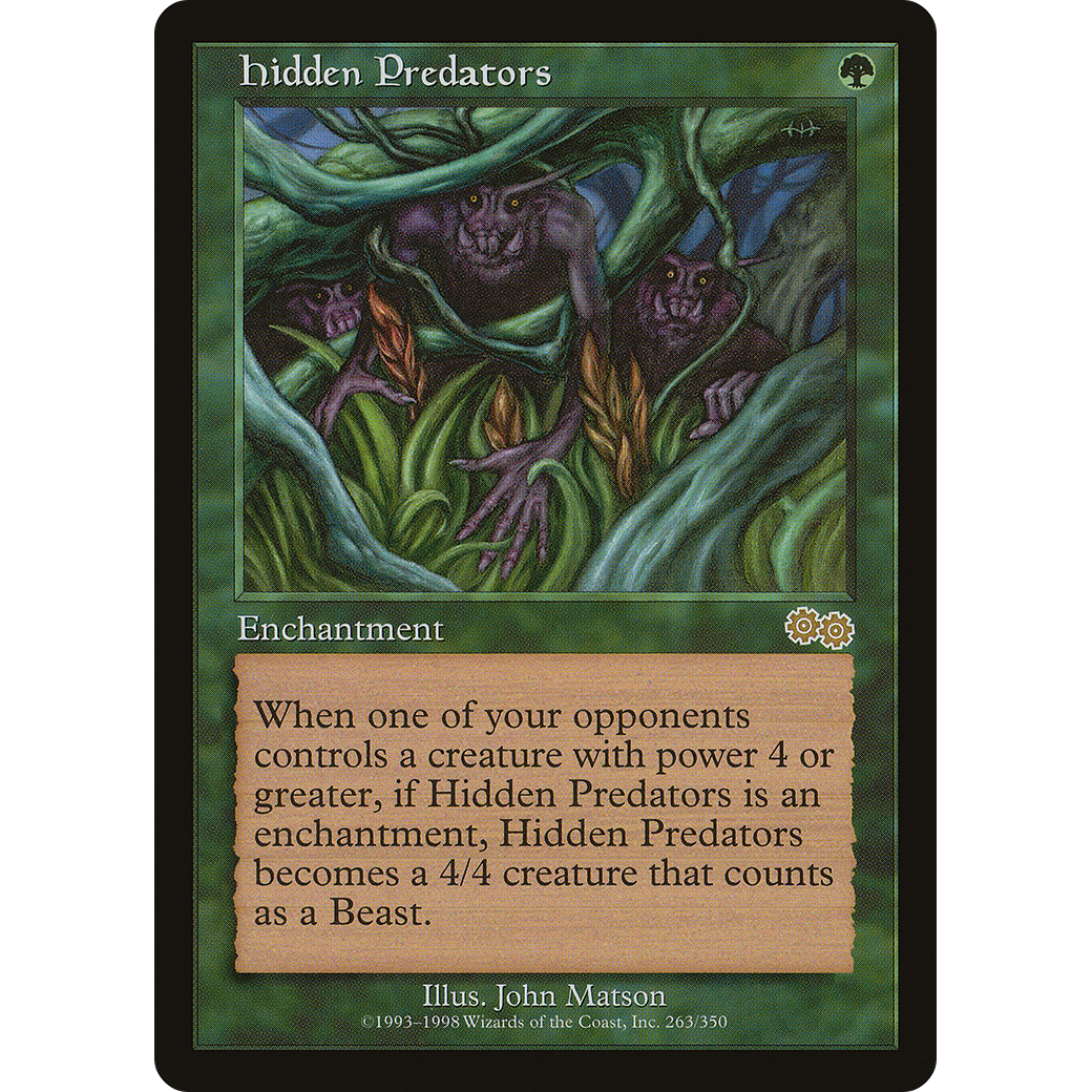 Hidden Predators (USG-263) - Urza's Saga