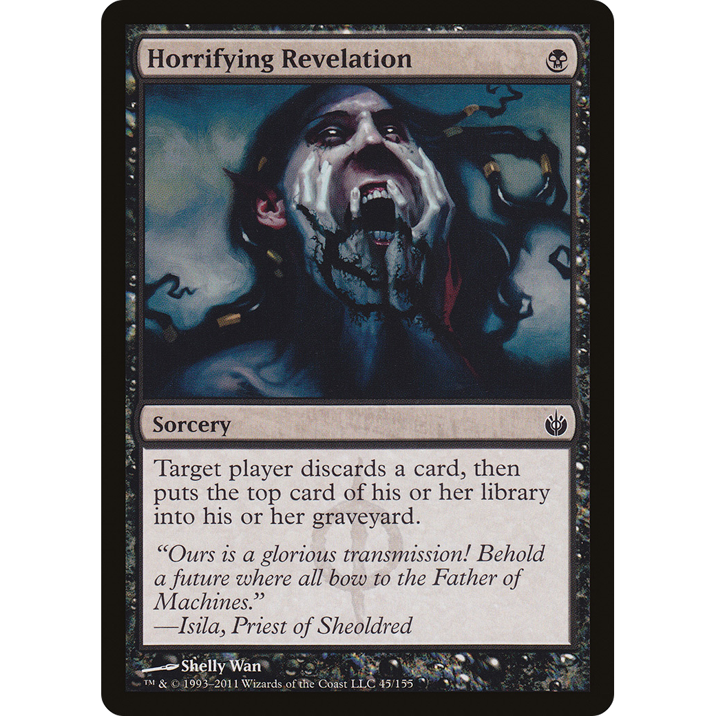 Horrifying Revelation (MBS-045) - Mirrodin Besieged Foil