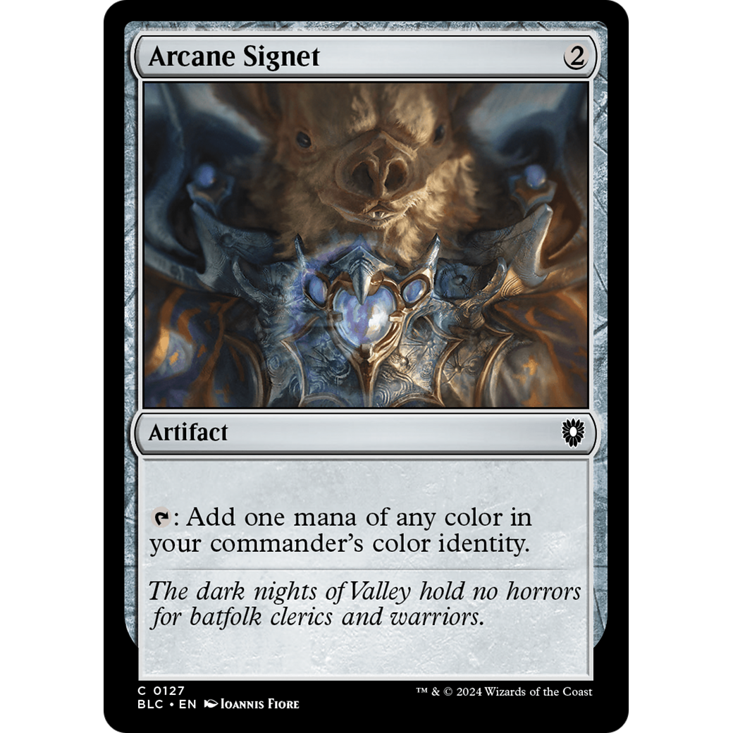 Arcane Signet (BLC-127) - Bloomburrow Commander
