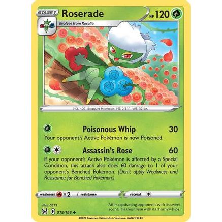 Roserade 15/196 - SWSH11 Lost Origin