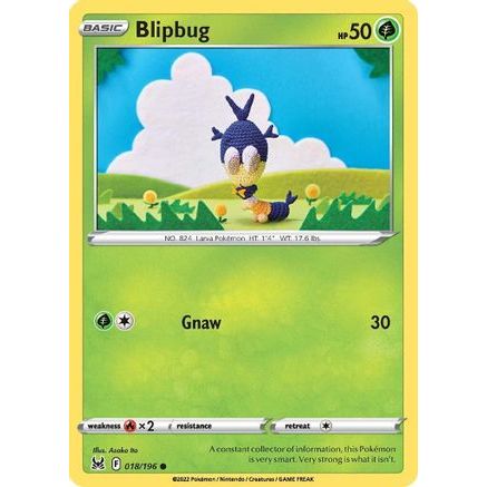Blipbug 18/196 - SWSH11 Lost Origin Reverse Holofoil
