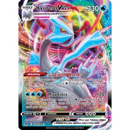 Kyurem VMAX 49/196 - SWSH11 Lost Origin Holofoil