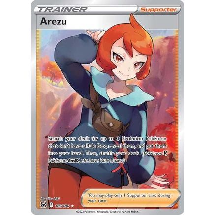 Arezu (Full Art) 189/196 - SWSH11 Lost Origin Holofoil