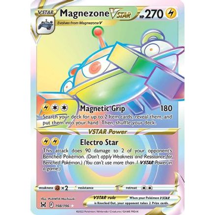 Magnezone VSTAR (Secret) 198/196 - SWSH11 Lost Origin Holofoil