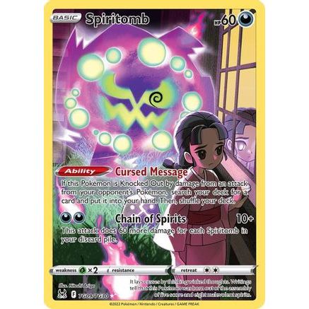 Spiritomb TG09/30 - SWSH11 Lost Origin Trainer Gallery Holofoil