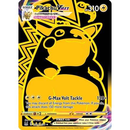 Pikachu VMAX (Secret) TG29/30 - SWSH11 Lost Origin Trainer Gallery Holofoil