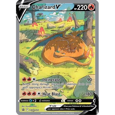 Charizard V - SWSH260 SWSH260/307 - SWSH Sword & Shield Promo Cards Holofoil
