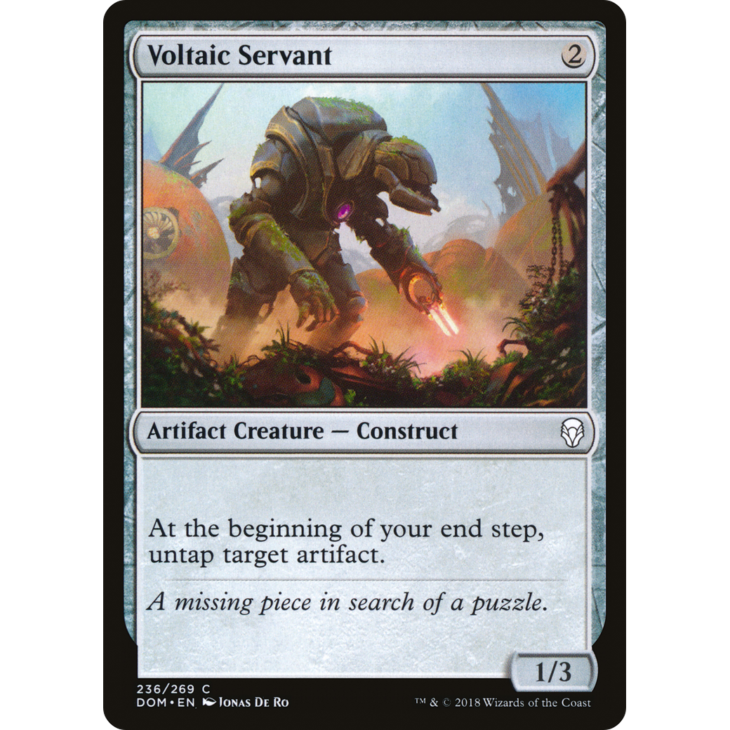 Voltaic Servant (DOM-236) - Dominaria