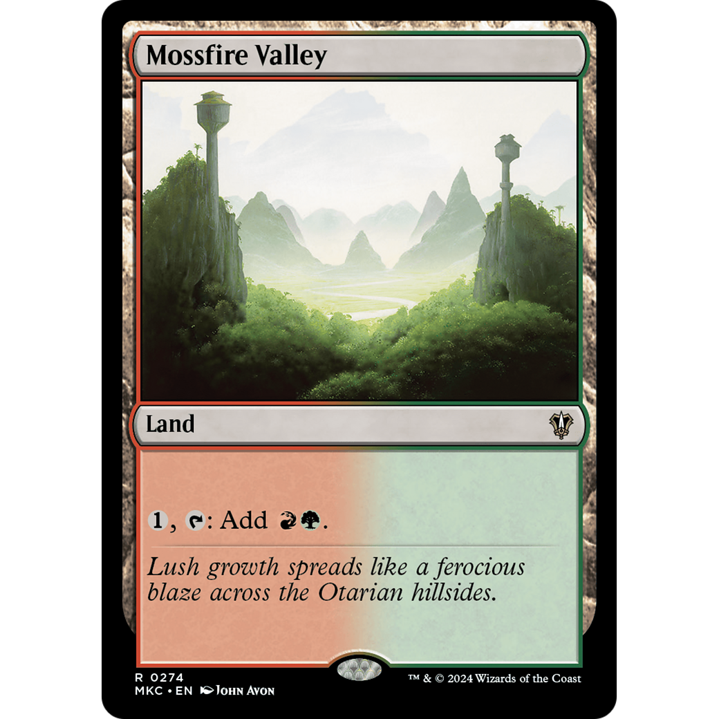 Mossfire Valley (MKC-274) - Murders at Karlov Manor Commander
