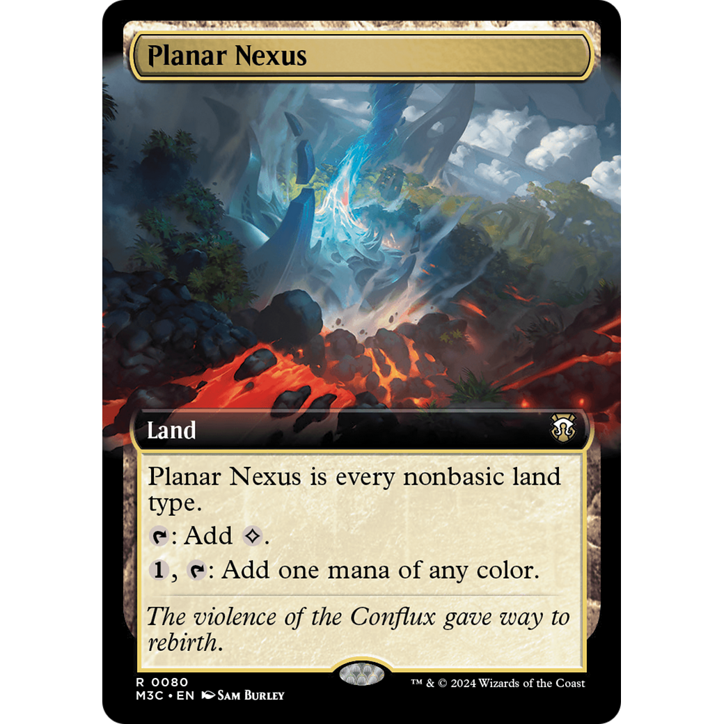 Planar Nexus (M3C-080) - Modern Horizons 3 Commander: (Extended Art) Foil