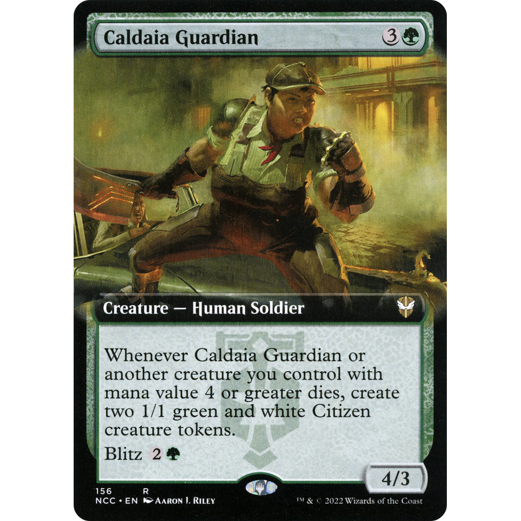Caldaia Guardian (Extended Art) (NCC-156) - New Capenna Commander: (Extended Art)