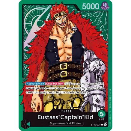 Eustass"Captain"Kid (001) (ST02-001) - Starter Deck 2: Worst Generation Foil