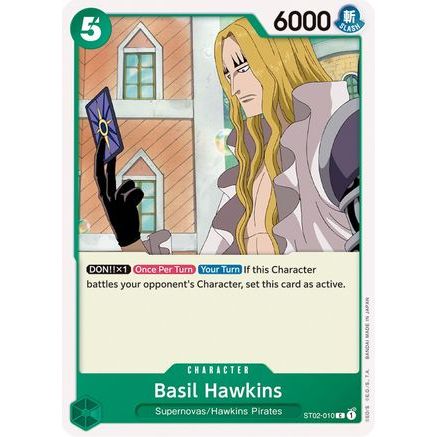 Basil Hawkins (ST02-010) - Starter Deck 2: Worst Generation