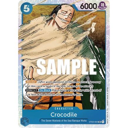 Crocodile (003) (ST03-003) - Starter Deck 3: The Seven Warlords of The Sea Foil