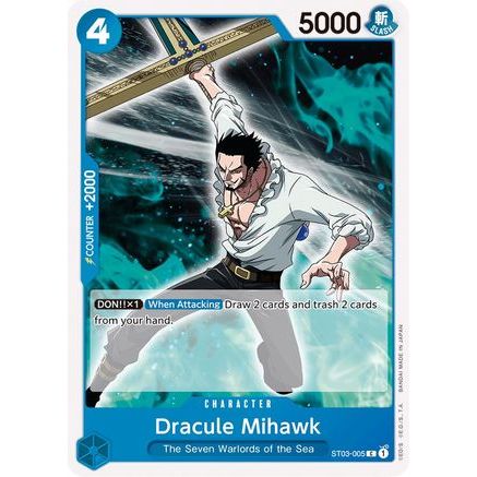 Dracule Mihawk (ST03-005) - Starter Deck 3: The Seven Warlords of The Sea