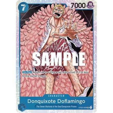 Donquixote Doflamingo (ST03-009) - Starter Deck 3: The Seven Warlords of The Sea Foil