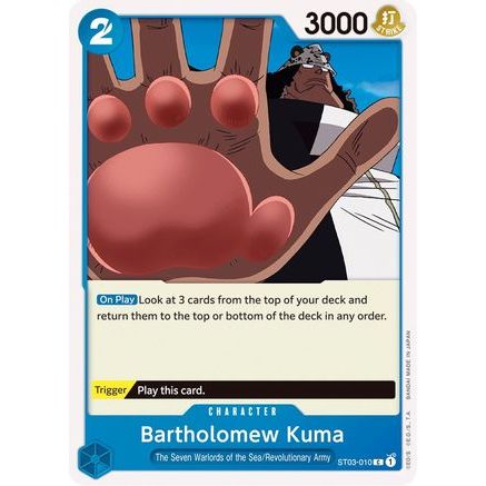 Bartholomew Kuma (ST03-010) - Starter Deck 3: The Seven Warlords of The Sea