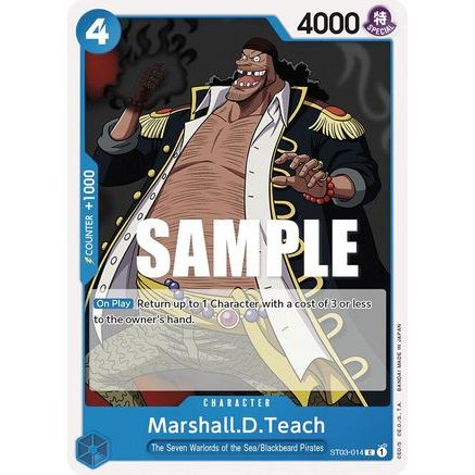 Marshall.D.Teach (ST03-014) - Starter Deck 3: The Seven Warlords of The Sea