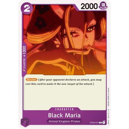 Black Maria (ST04-011) - Starter Deck 4: Animal Kingdom Pirates