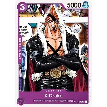 X.Drake (ST04-013) - Starter Deck 4: Animal Kingdom Pirates