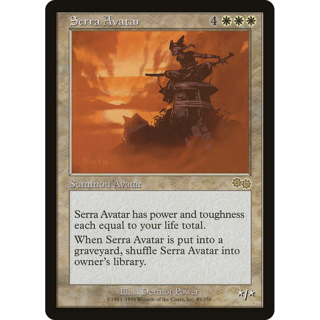 Serra Avatar (USG-045) - Urza's Saga