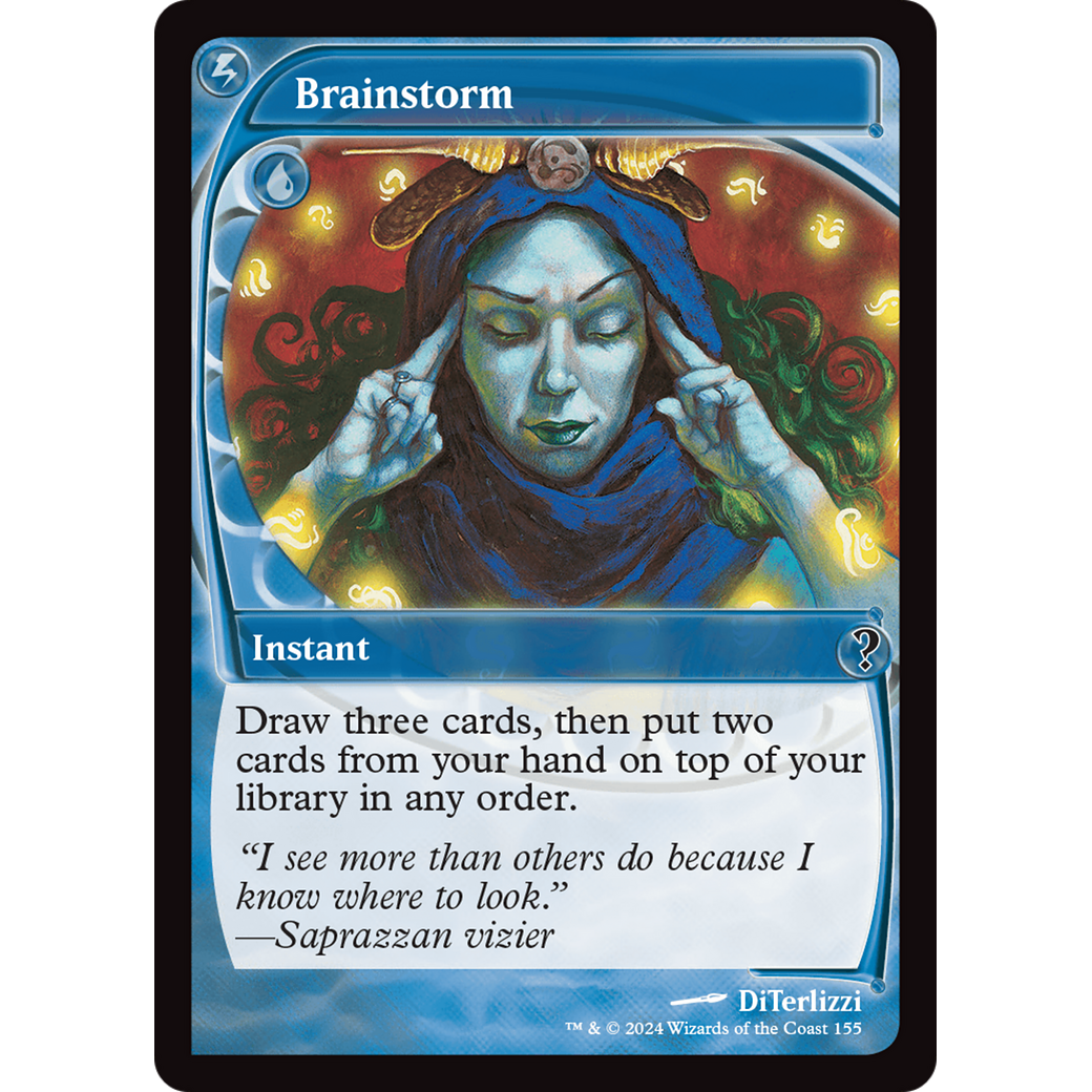 Brainstorm (Future Sight) (MB2-155) - Mystery Booster 2 Foil