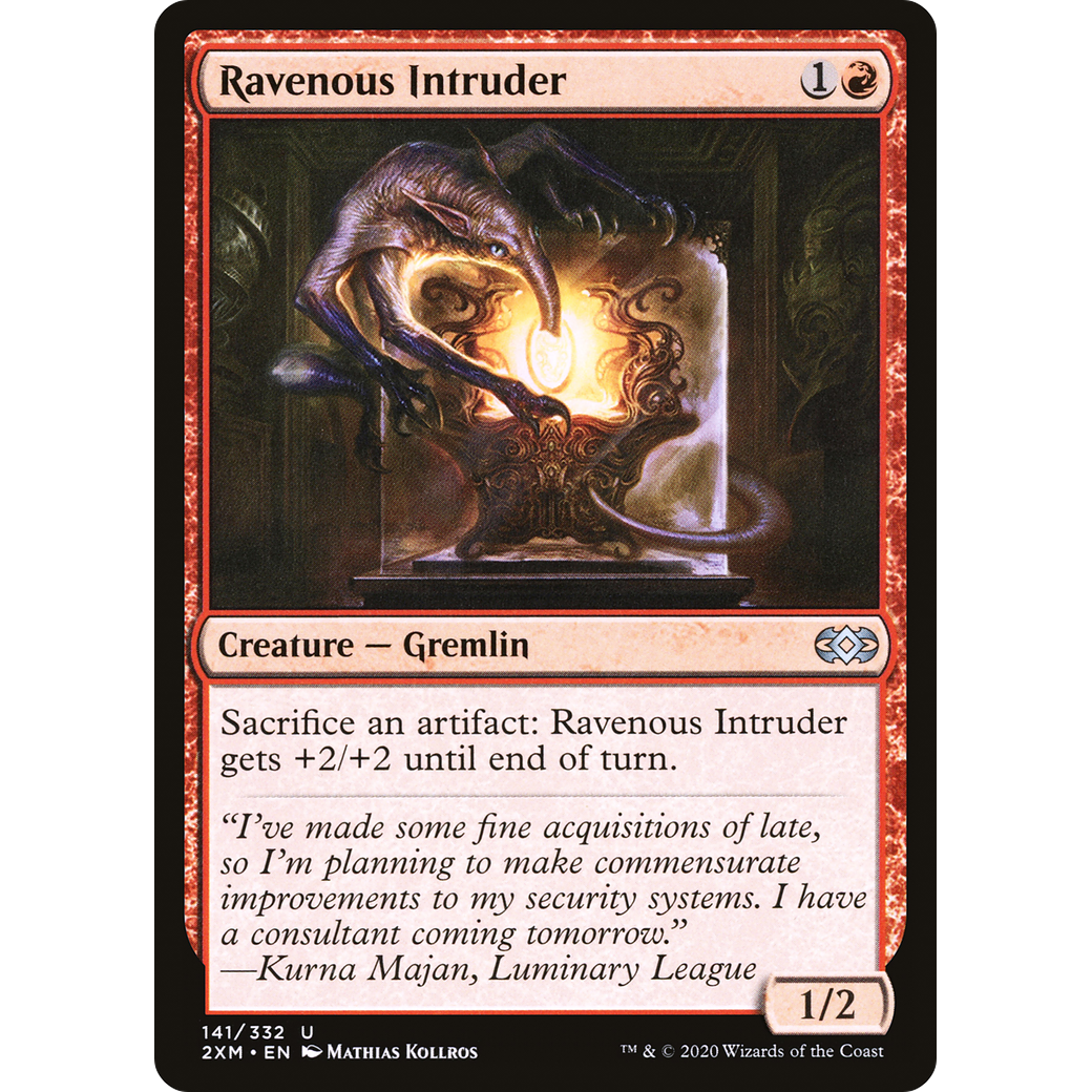 Ravenous Intruder (2XM-141) - Double Masters Foil
