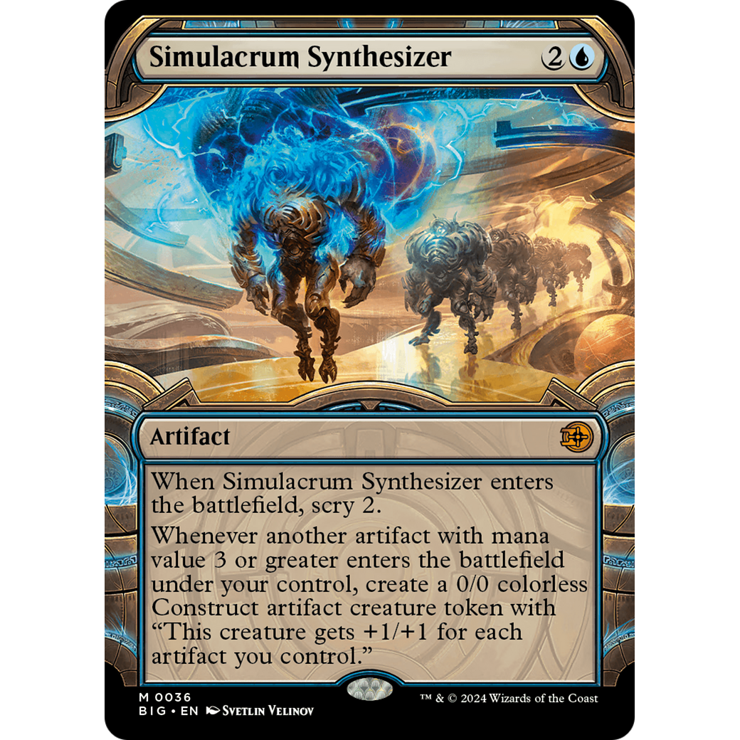 Simulacrum Synthesizer (Showcase) (BIG-036) - The Big Score: (Showcase)