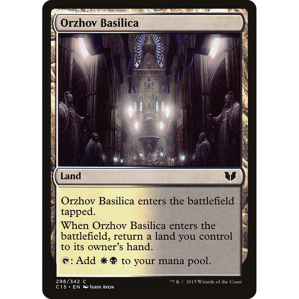 Orzhov Basilica (C15-298) - Commander 2015