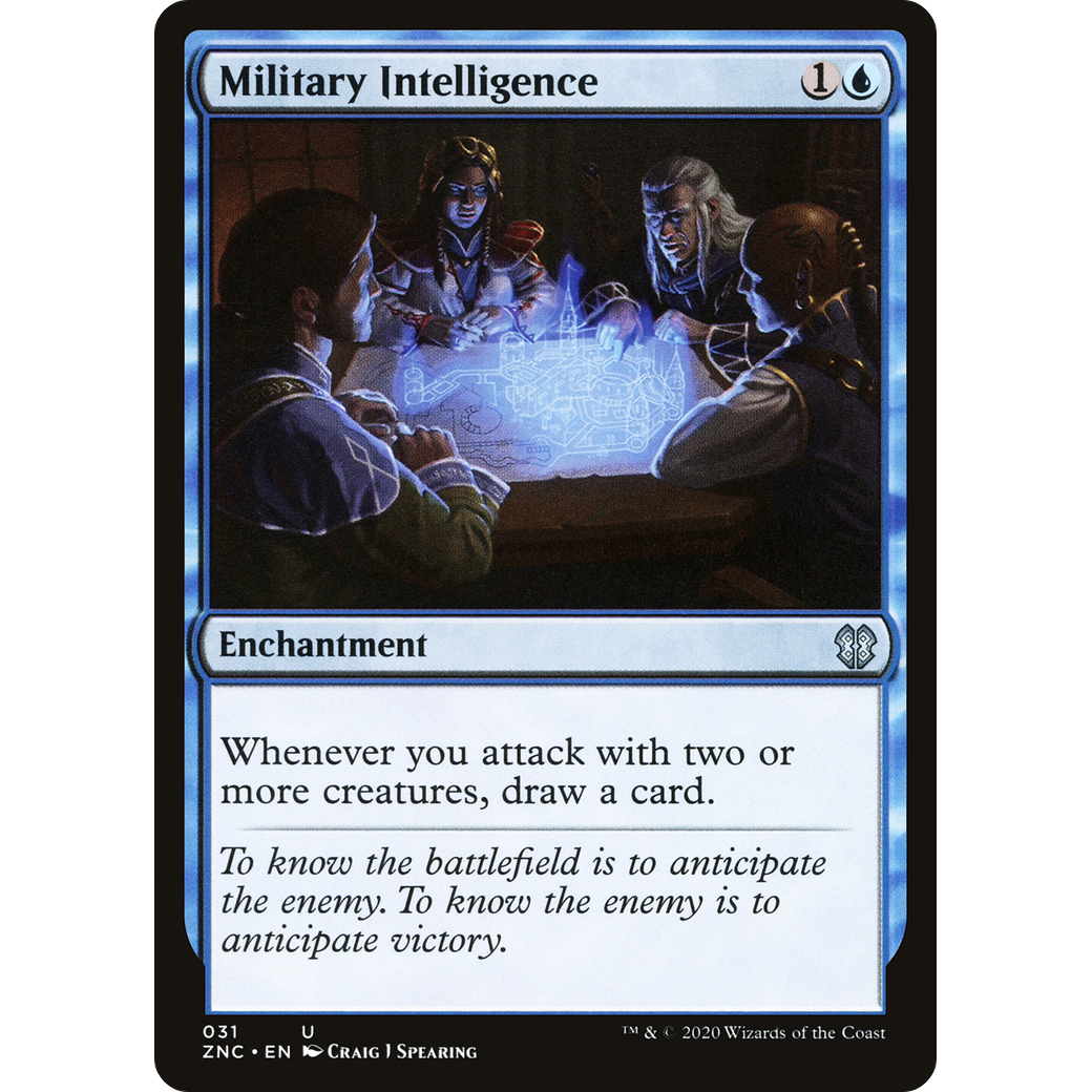 Military Intelligence (ZNC-031) - Zendikar Rising Commander