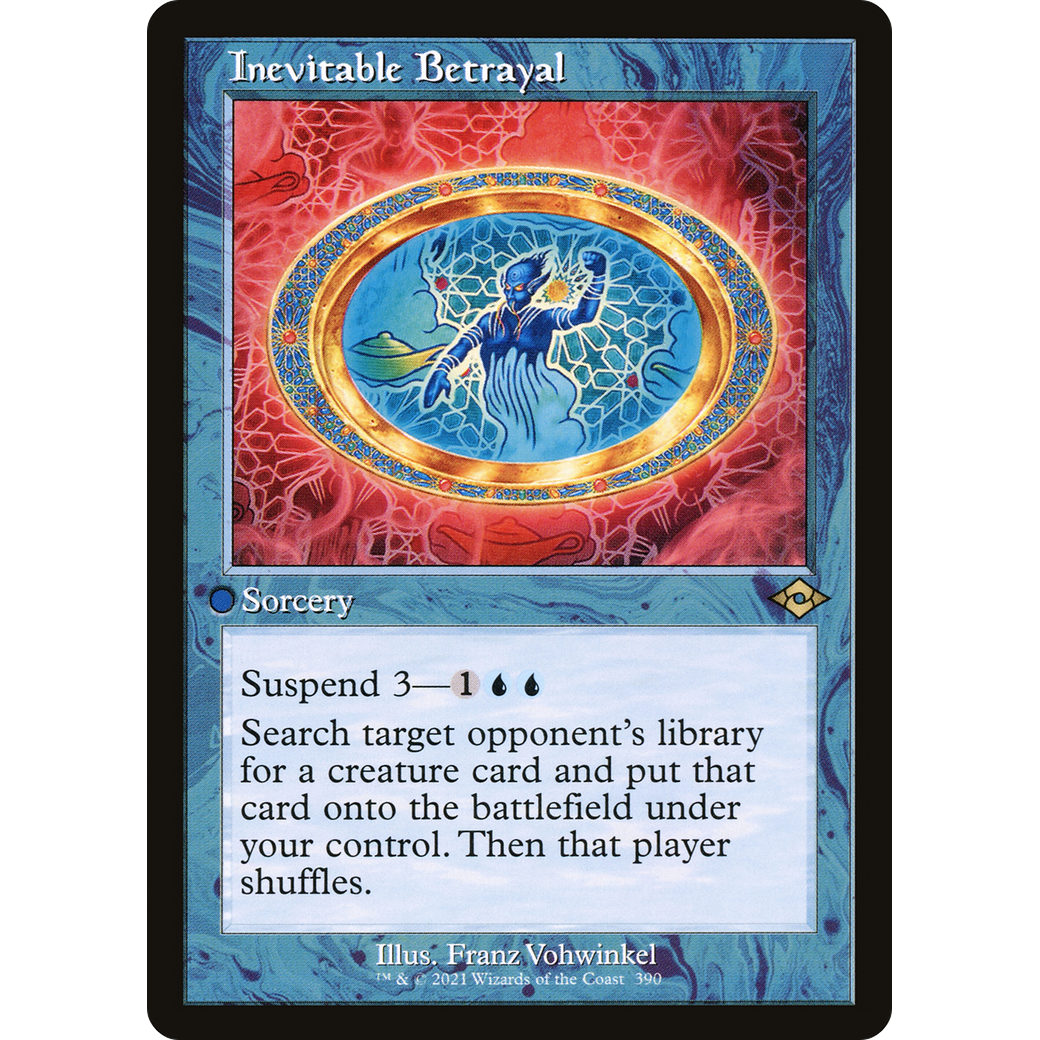 Inevitable Betrayal (Retro Frame) (MH2-390) - Modern Horizons 2