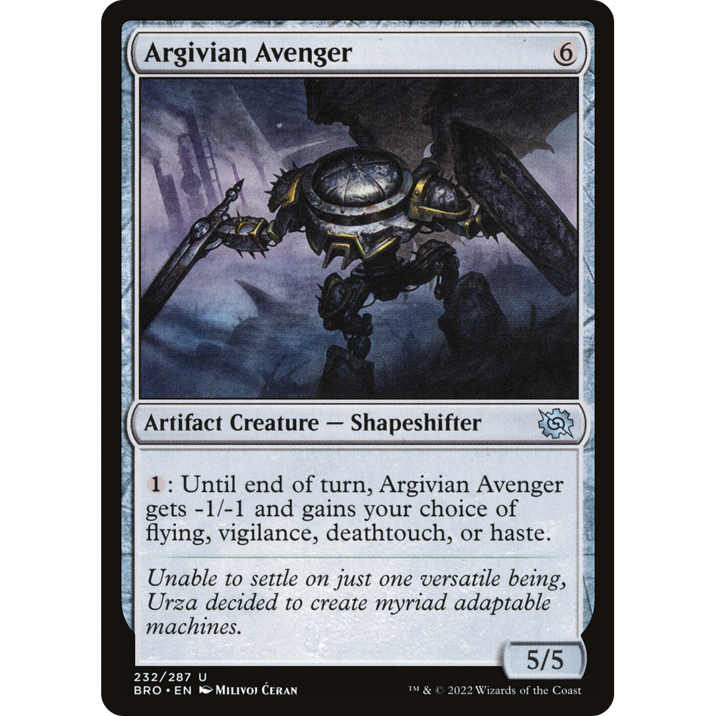 Argivian Avenger (BRO-232) - The Brothers' War