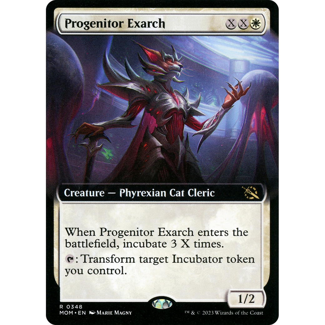 Progenitor Exarch (MOM-348) - March of the Machine: (Extended Art) Foil
