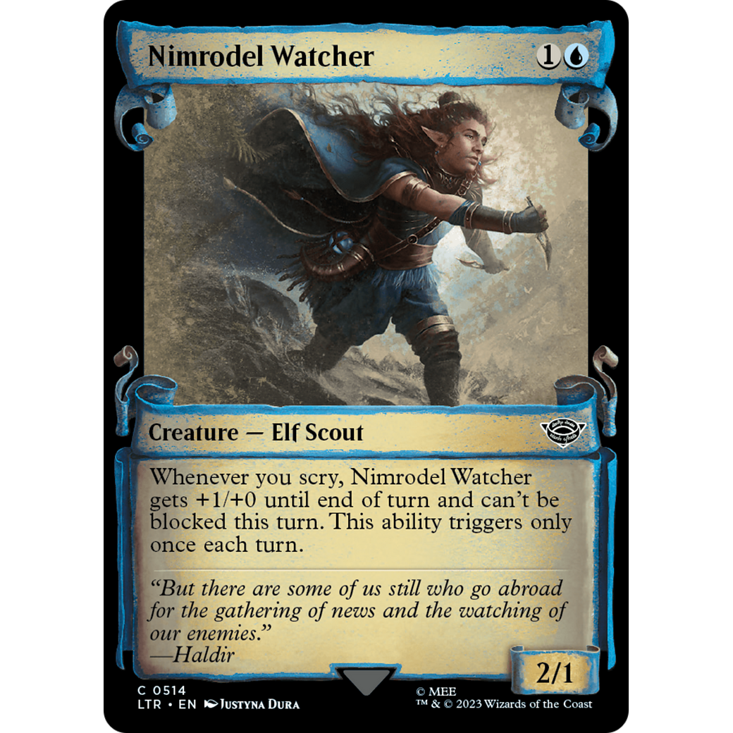 Nimrodel Watcher (LTR-514) - The Lord of the Rings: Tales of Middle-earth: (Showcase) Foil
